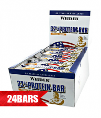 WEIDER 32% Protein Bar 24 x 60g.