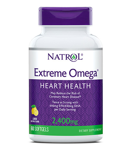 NATROL Extreme Omega 2400mg. / 60 Softgels