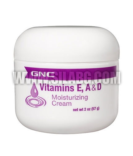 GNC Vitamins E, A & D Moisturizing Cream 57g. 0.057