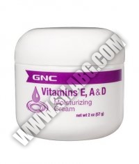 GNC Vitamins E, A & D Moisturizing Cream 57g.