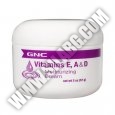 GNC Vitamins E, A & D Moisturizing Cream 57g.