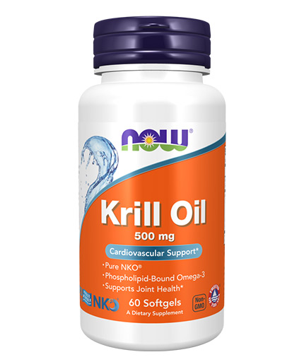 NOW Krill Oil 500 mg / 60 Softgels