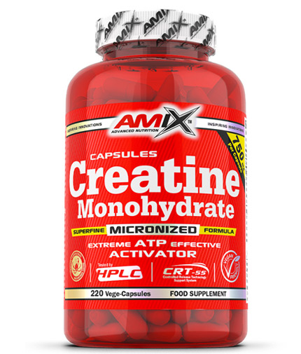 AMIX Creatine Monohydrate / 220 Caps 0.200