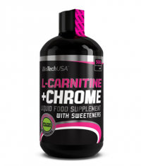 BIOTECH USA Liquid L-Carnitine + Chrome 500 ml.