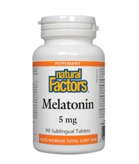NATURAL FACTORS Melatonin 5mg / 90 Tabs.
