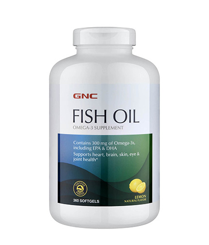 GNC Fish Oil 1000 mg. / 360 Softgels