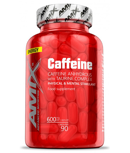 AMIX Caffeine with Taurine 90 caps.