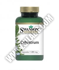 SWANSON Colostrum 480mg. / 60 Caps.