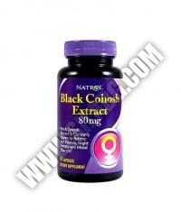 NATROL Black Cohosh 80mg. / 60 Caps.