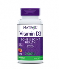NATROL Vitamin D3 2,000 IU Fast Dissolve / 90 Tabs.