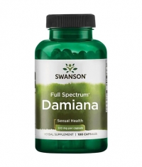 SWANSON Damiana Leaves 510mg. / 100 Caps.