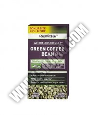 GNC ResVitále™ Green Coffee Bean Extract 400mg. / 75 Vcaps.