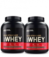 PROMO STACK ON 100% Whey Gold Standard 5 Lbs. / x2