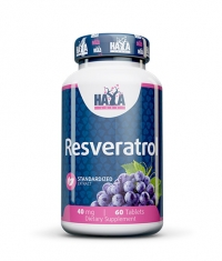 HAYA LABS Resveratrol 40 mg / 60 Tabs