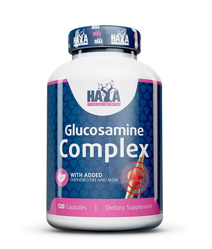 HAYA LABS Glucosamine Chondroitin & MSM Complex / 120 Caps 0.120