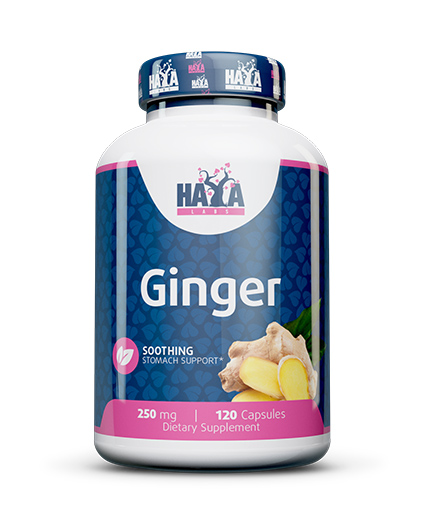 HAYA LABS Ginger 250 mg / 120 Vcaps