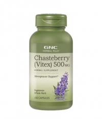 GNC Herbal Plus Chasteberry 500mg. / 100 Vcaps.