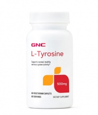GNC L-Tyrosine 500mg. / 60 Tabs.