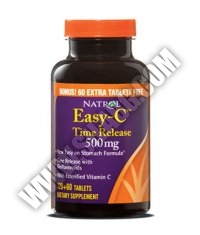 NATROL Easy-C Time Release 500mg. / 180 Tabs.