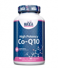 HAYA LABS High Potency Coenzyme Co-Q10 100 mg / 60 Vcaps