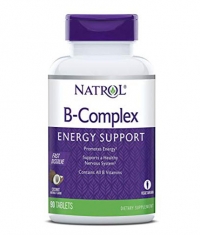 NATROL B-Complex Energy Support /Fast Dissolve/ 90 Tabs.