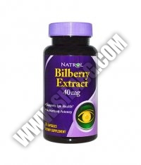 NATROL Bilberry Extract 40mg. / 60 Caps.