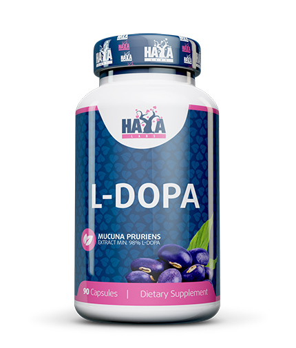 HAYA LABS L-DOPA /Mucuna Pruriens Extract/ 90 Caps