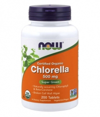 NOW Chlorella 500mg. / 200 Tabs.