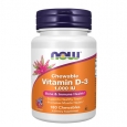 NOW Vitamin D-3 / 1000 IU / 180 Chewables