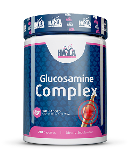 HAYA LABS Glucosamine Chondroitin & MSM Complex / 240 Caps 0.240