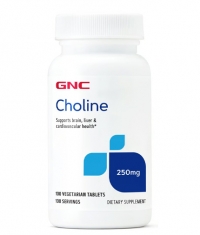 GNC Choline 250 mg / 100 Tabs