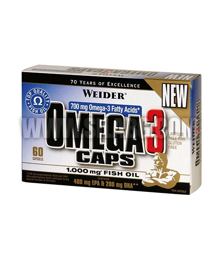 WEIDER Omega 3 1000mg. / 60 Caps.