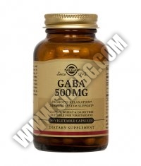 SOLGAR GABA 500mg / 50 Vcaps.