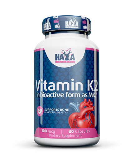 HAYA LABS Vitamin K2-Mk7 100 mcg / 60 Caps
