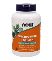 NOW Magnesium Citrate / 120 vcaps