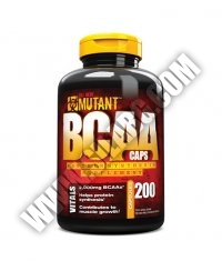 MUTANT 100% Free Form BCAA / 200 Caps