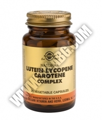 SOLGAR Lutein Lycopene carotene / 30 vcaps.