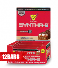 BSN Syntha-6 Deluxe Protein Bar / 12x90g