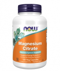 NOW Magnesium Citrate 400 mg / 120 Vcaps