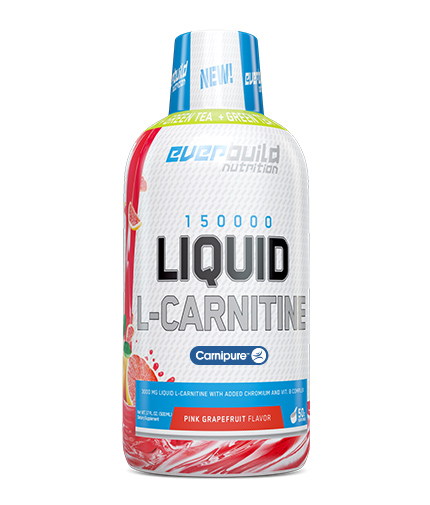 EVERBUILD Liquid L-Carnitine 3000mg + Green Tea 0.500