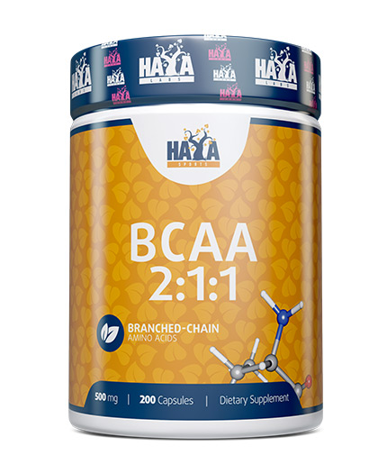 HAYA LABS Sports BCAA 2:1:1 500 mg / 200 Caps