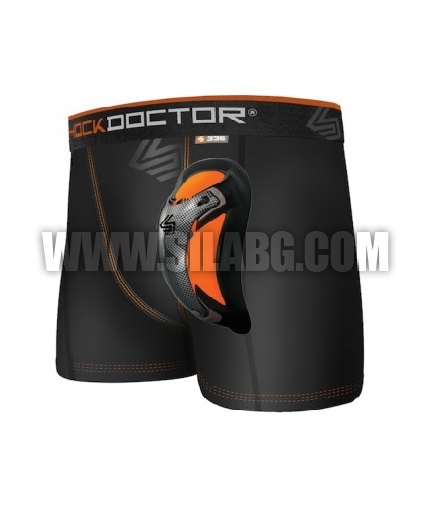 SHOCK DOCTOR Ultra Pro Boxer Compression with Ultra Cup / Black