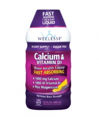 WELLESSE Calcium & Vitamin D3 Liquid 1000mg