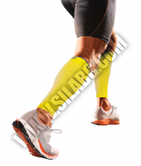 SHOCK DOCTOR SVR Recovery Compression Calf Sleeve / Yellow