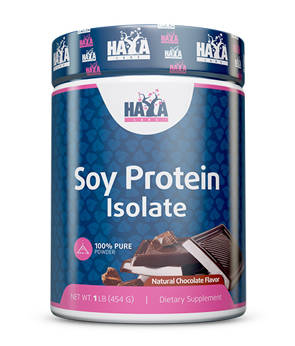 HAYA LABS 100% Soy Protein Isolate / NON GMO 0.454