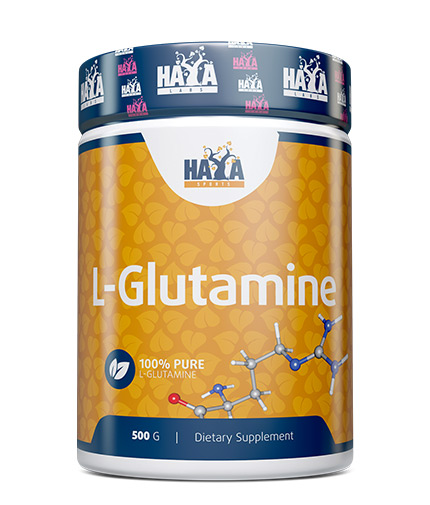 HAYA LABS Sports 100% Pure L-Glutamine 0.500