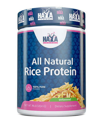 HAYA LABS 100% All Natural Rice Protein / Unflavored 0.454