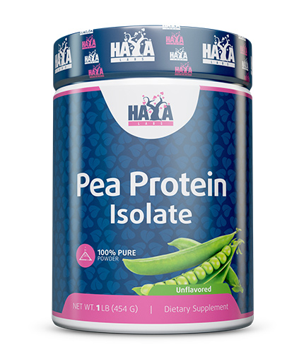 HAYA LABS 100% All Natural Pea Protein Isolate / Unflavored 0.454