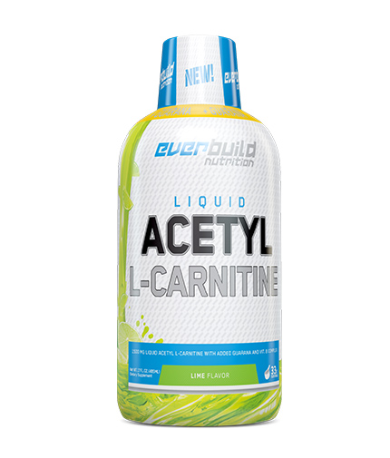 EVERBUILD Liquid Acetyl L-Carnitine + Guarana / 495ml