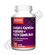 Jarrow Formulas Acetyl L-Carnitine Arginate + ALA / 100 Caps.
